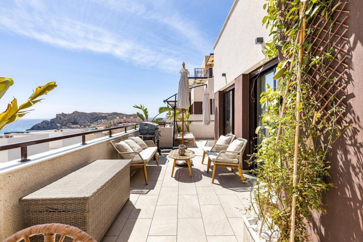 Luxury Designer Apartment - Unbeatable Sea Views Águilas Eksteriør bilde
